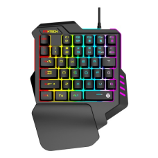 FANTECH ARCHER K512 RGB WATERPROOF ERGONOMIC 35KEYS ONE-HAND GAMING KEYBOARD
